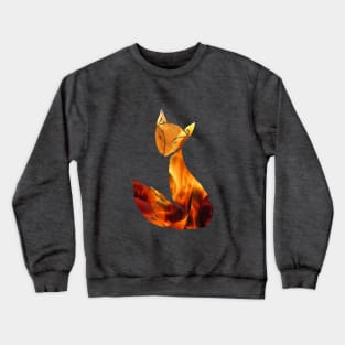 Cute Fire Fox Crewneck Sweatshirt